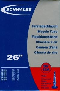 [SV12A] Inner tube 26 x 1.0 - 1.5 inch by Schwalbe - SV12A - presta valve