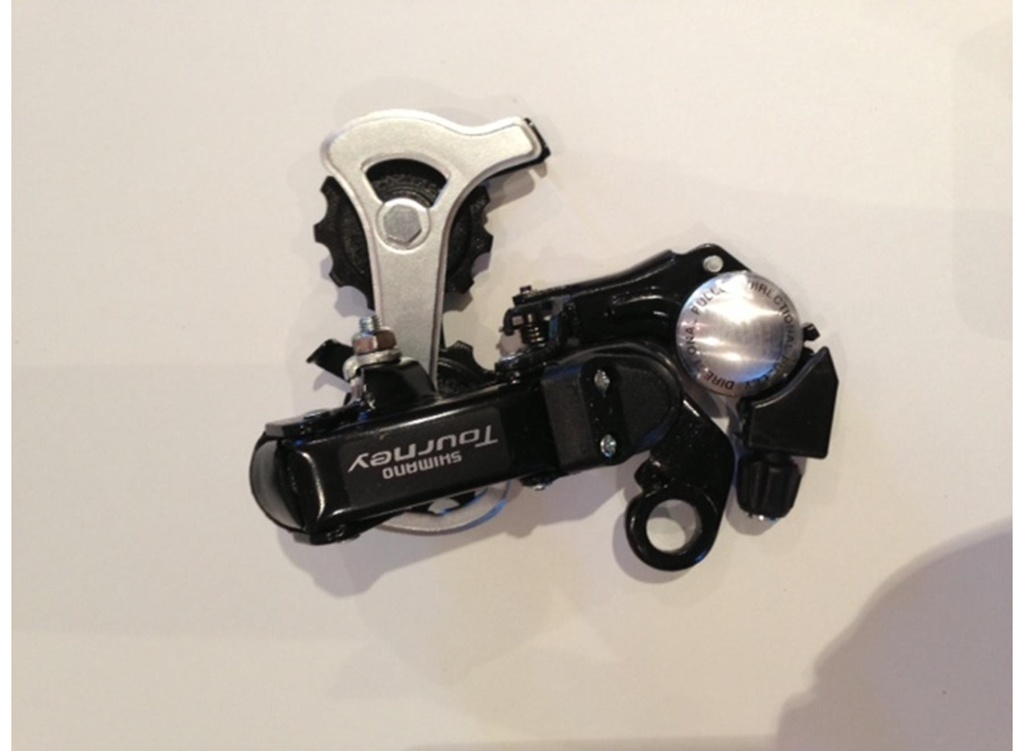 [SHORTCAGE1BLACK] Frog short cage 7-speed rear derailleur