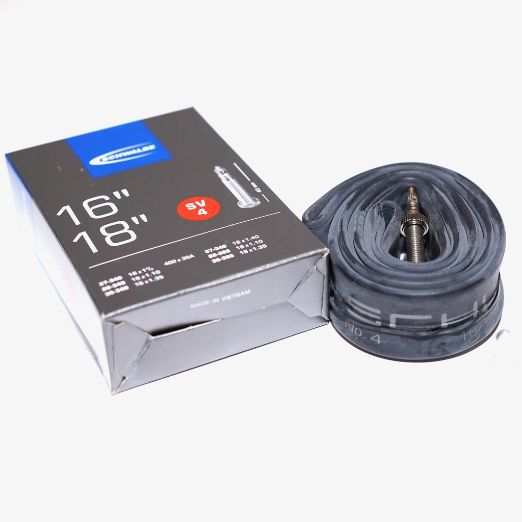 [SV4] Schwalbe 16 inch Inner tube - presta/racing type valve SV4
