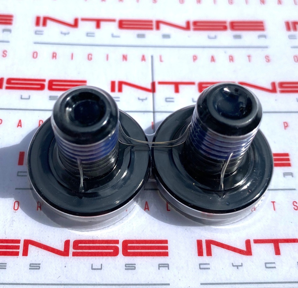 [IT150031] Shoulder bolt black kit - coarse / wide flange for Intense bikes