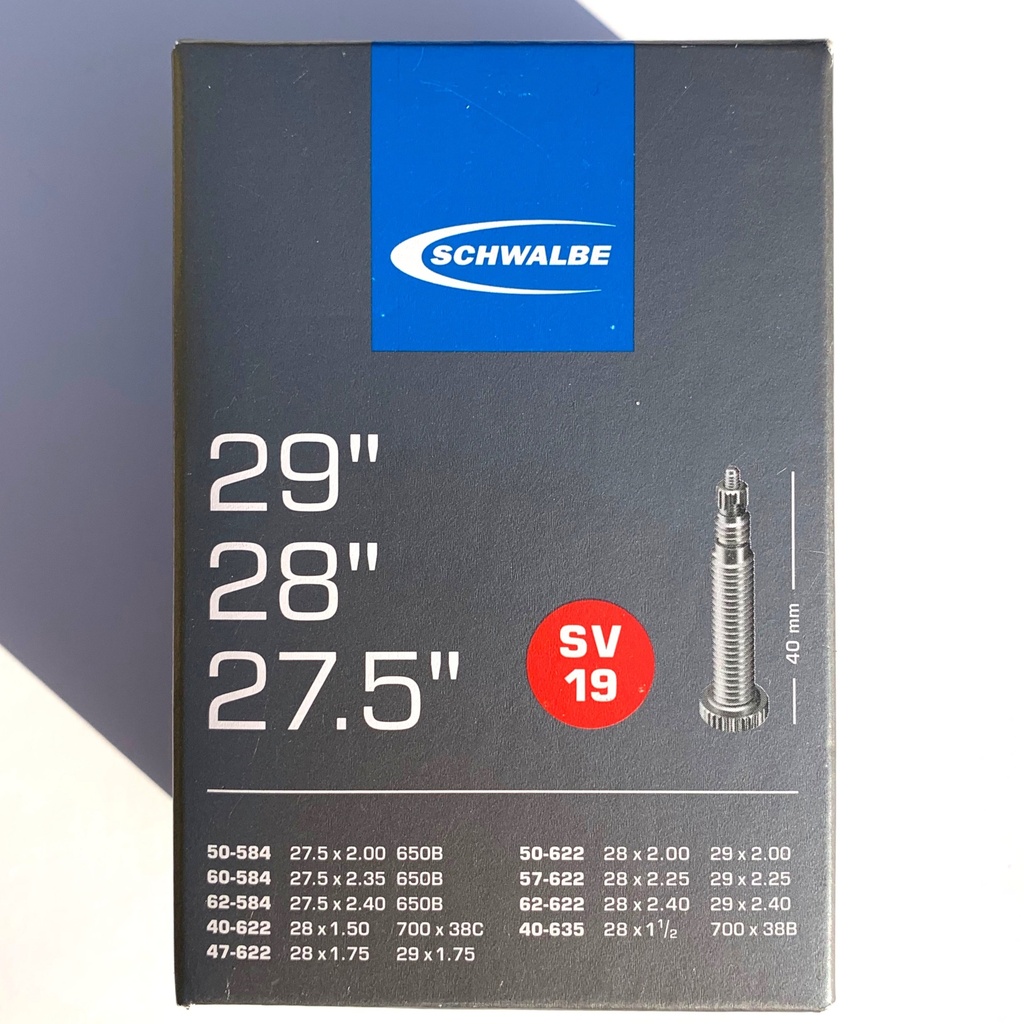 MTB Inner tube from Schwalbe - presta valve - SV19
