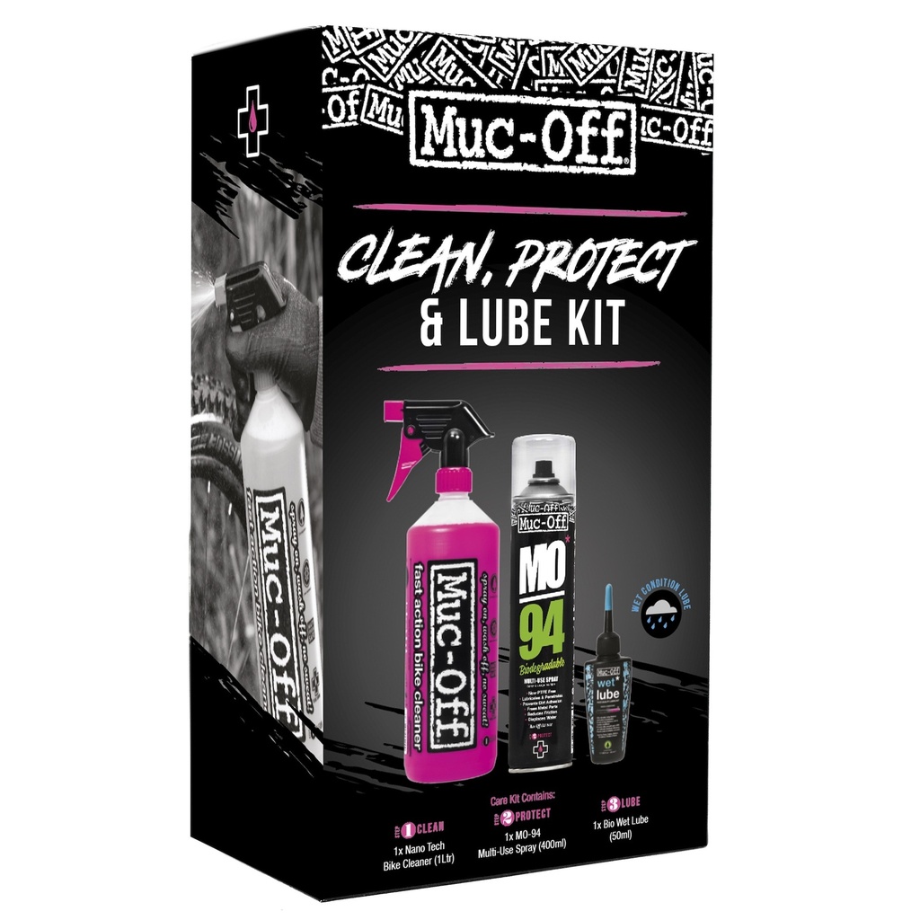 [850] Muc-Off Bike Clean Protect Lube Kit