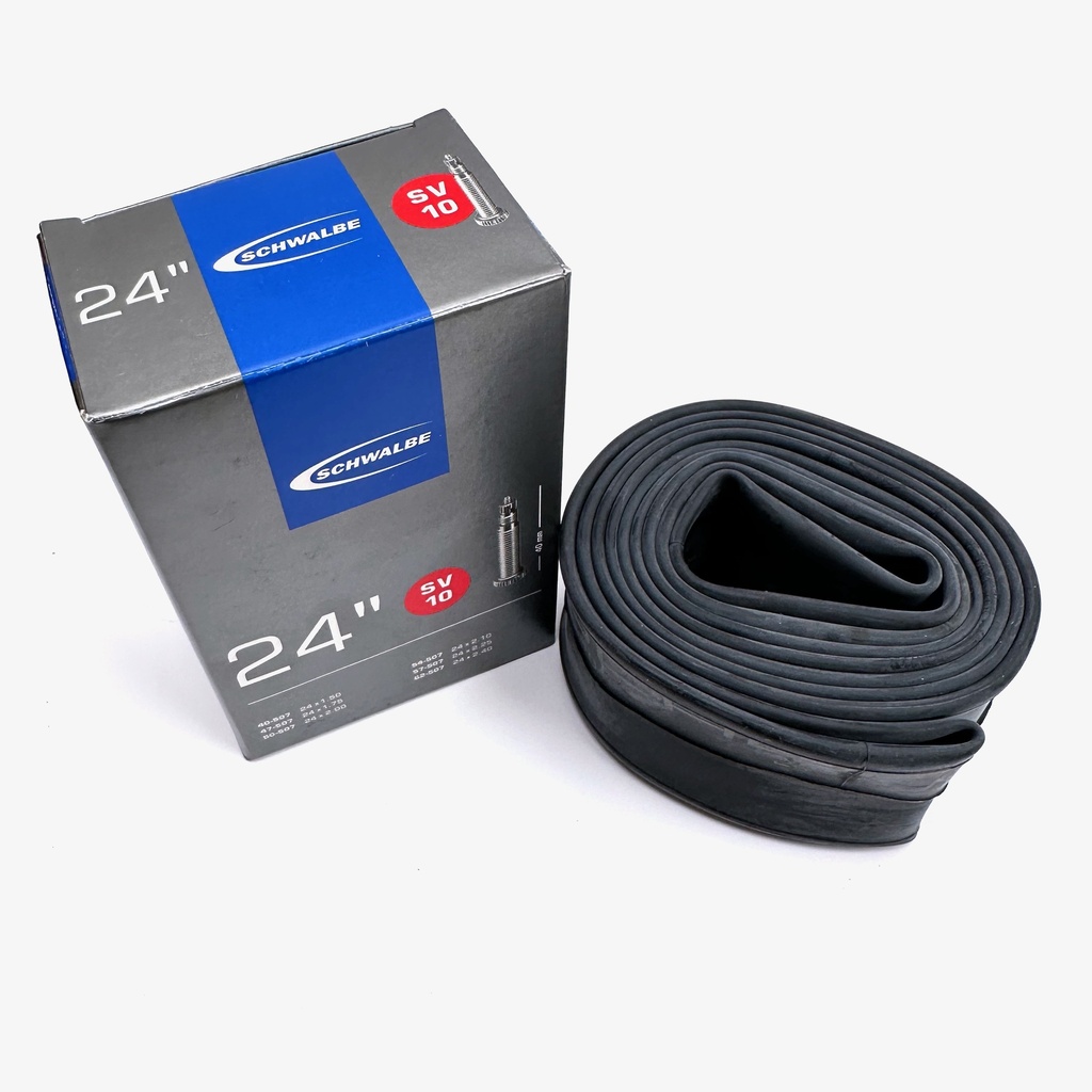 [SV10] Inner tube 24 x 1.5 - 2.5 inch from Schwalbe - SV10, presta valve