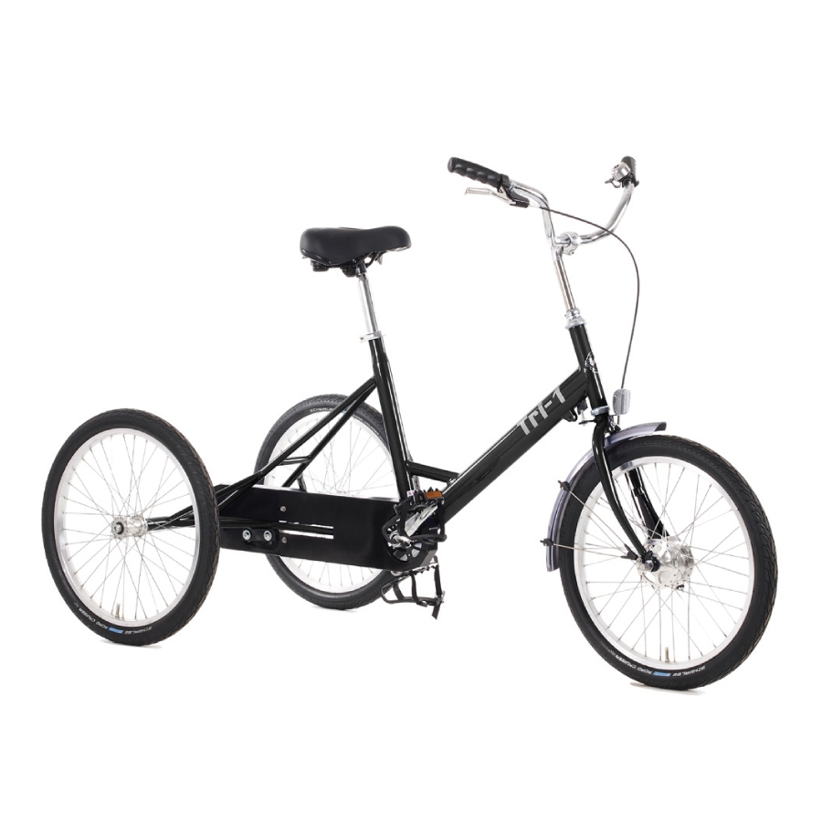 Pashley Tri-1 adult folding tricycle with fixed single speed