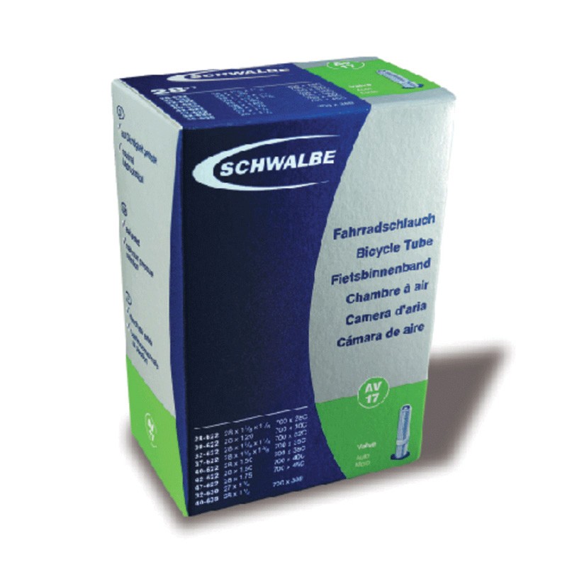 Inner tube 700C / 28 / 27 inch by Schwalbe - AV17 - schrader valve
