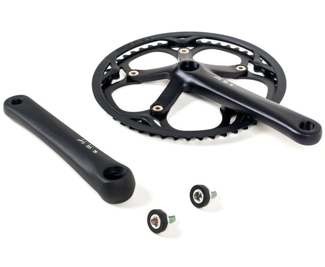 [QCRANKSET-SPI-50-BK] Brompton BLACK crankset - 50T (excl. BB)