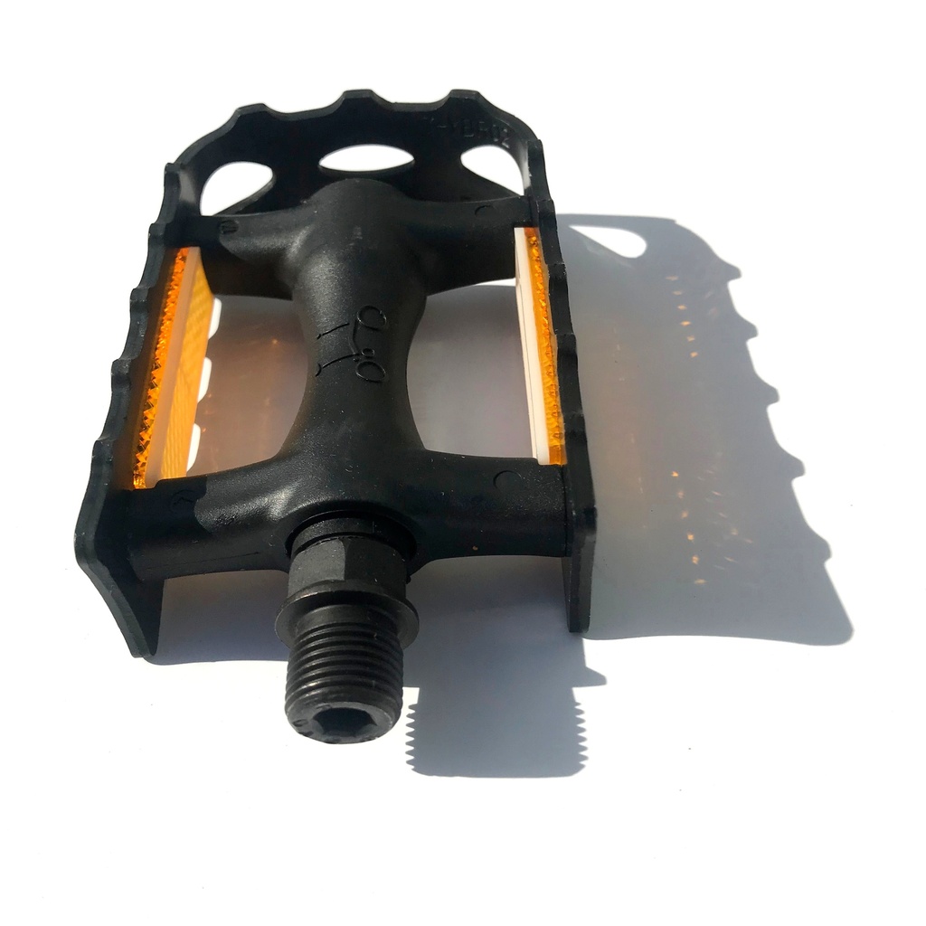 [QPEDRHBB-BK] Brompton BLACK right hand pedal, non-folding, aluminium cage