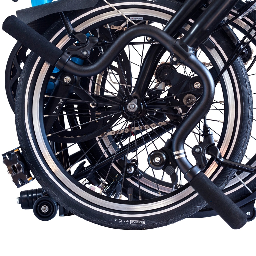 [QHB-M/H-BK] Brompton BLACK M/H type handlebar - pre-2017 model
