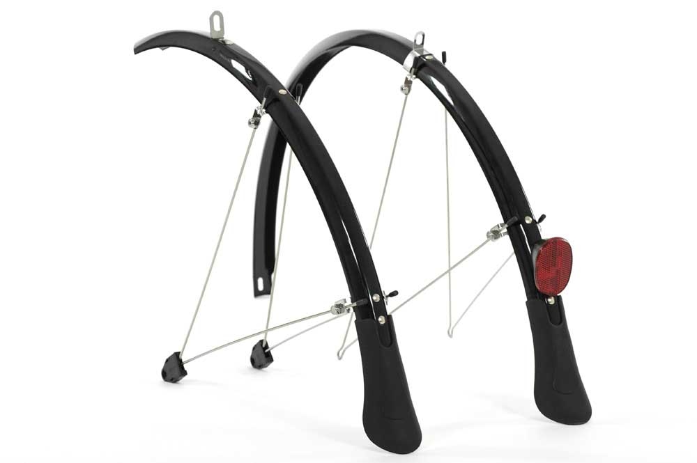 [AMG220] Raleigh Elements 700c x 35mm black mudguard set