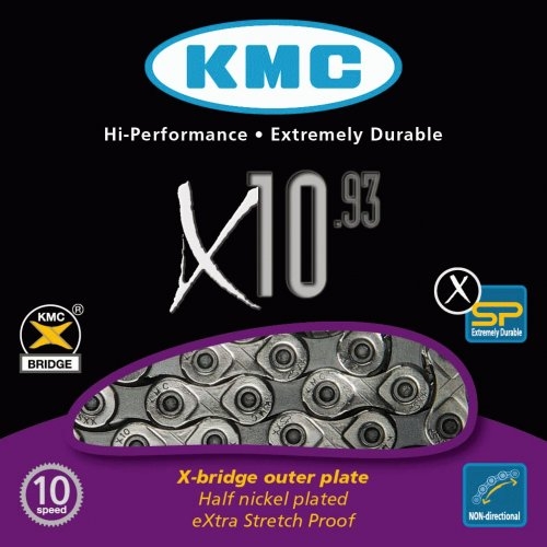 [BXX10934] KMC X10-93 10-speed MTB/road bike chain