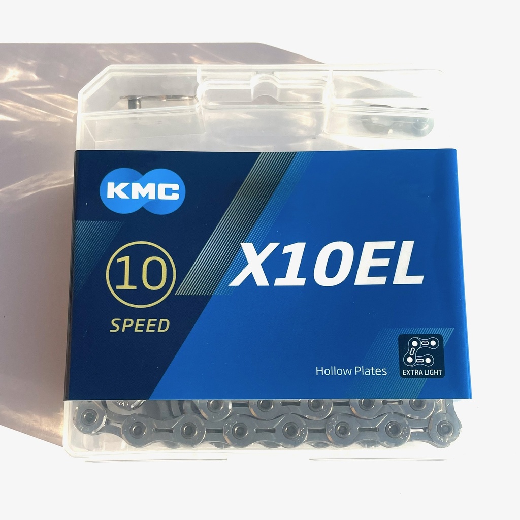 [BX10ELN14] KMC X10EL Silver 10-speed MTB/road bike chain