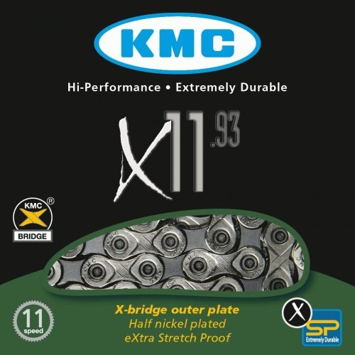[KMC BX11NB118] KMC X11-93 11-speed MTB/road bike chain
