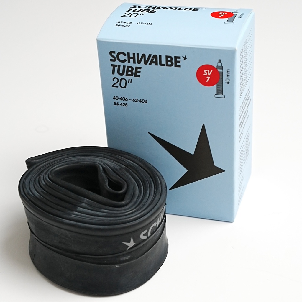 [SV7] Inner tube 20 x 1.75 - 2.5 inch by Schwalbe - SV7, presta valve