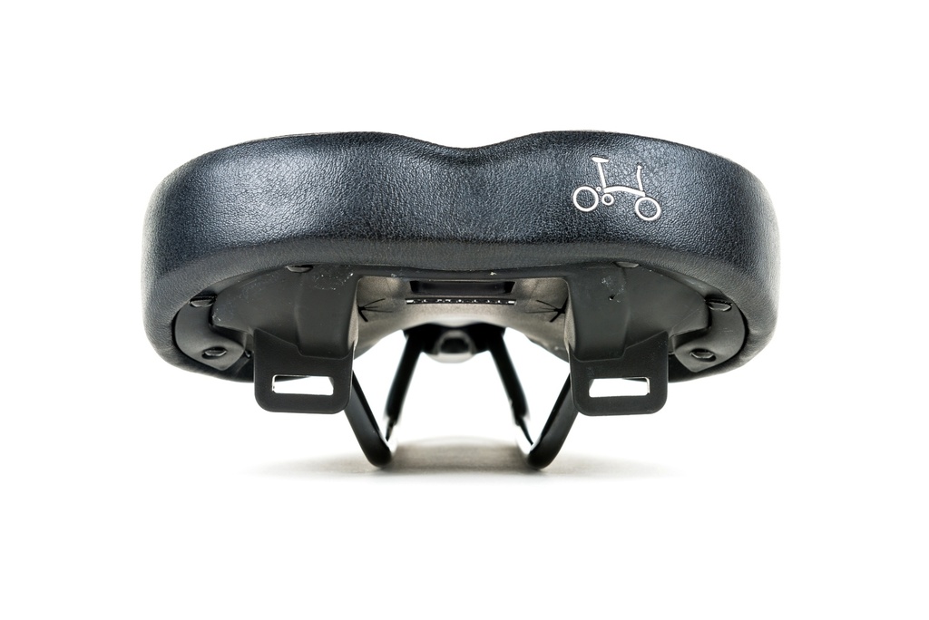 Brompton standard rail saddle, WIDER 167mm width