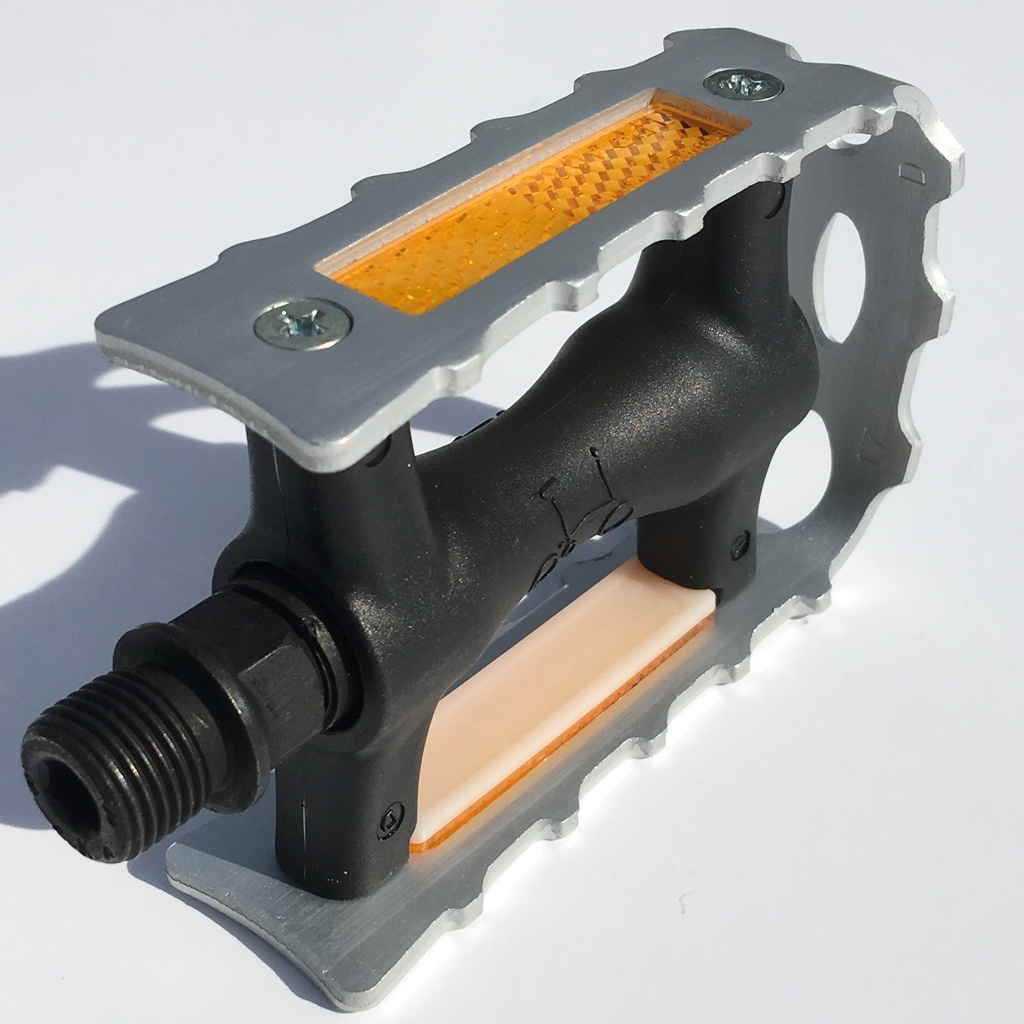 Brompton right hand pedal, non-folding, aluminium cage