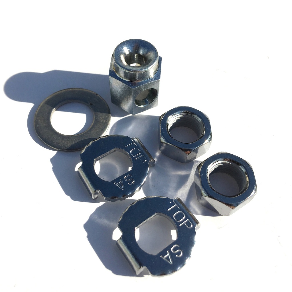 [QRW3NB-SA] Brompton axle nuts/washers for STURMEY ARCHER hub