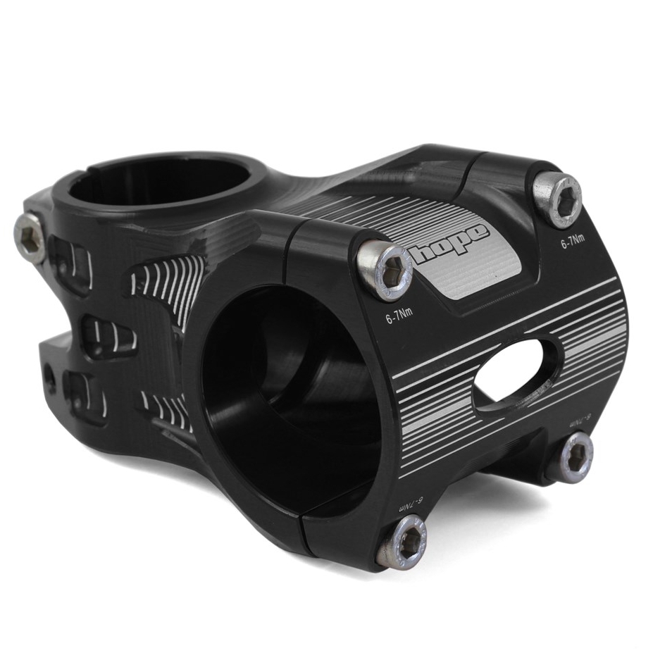 [ST005035N] Hope A/M Stem 0 degree 50mm 35mm diameter - Black