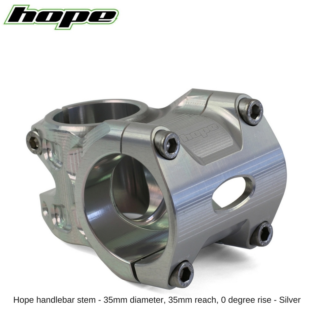[ST000335S] Hope A/M Stem 0 degree 35mm 35mm diameter - Silver