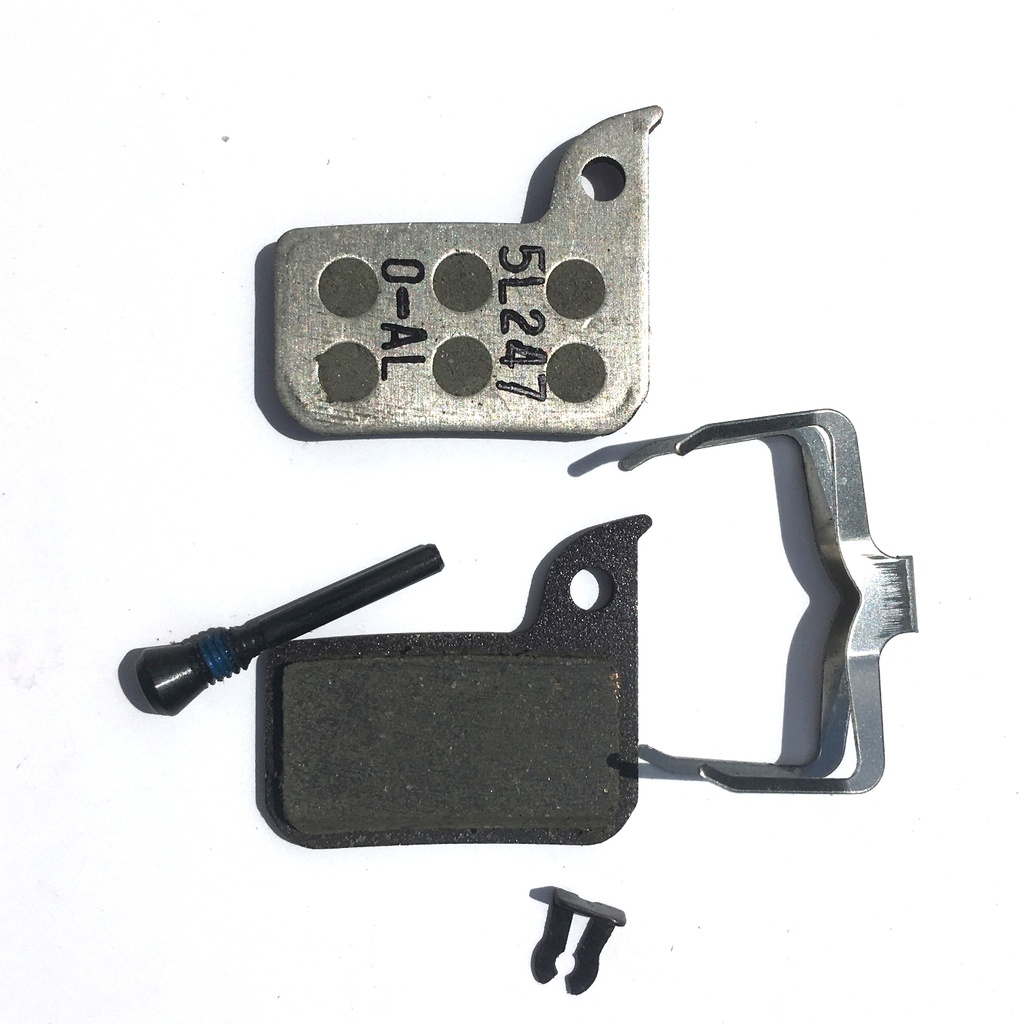 [00.5318.010.003] SRAM Hydraulic Road Disc Brake Pads - Aluminium back - Organic Compound