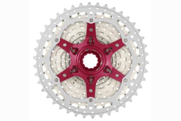 Sunrace MX3 10-speed cassette 11 - 46T - Champagne