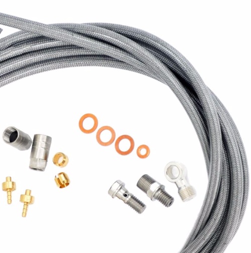 Hope stainless steel braided hose kit