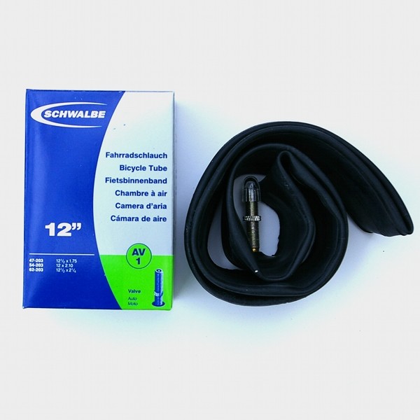 [AV1] Inner tube 12 inch by Schwalbe with Schrader valve