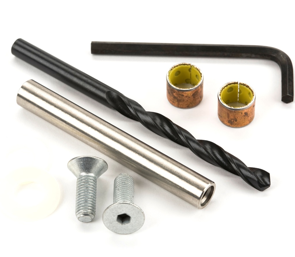 [QRHBKIT] Brompton Rear hinge bush and spindle kit, excluding reamer