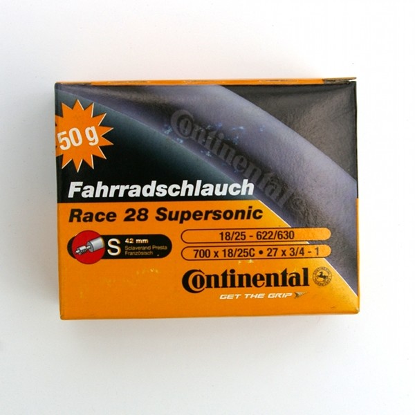 [0182861 - 205] Race 28 Supersonic 700C tube by Continental - presta valve