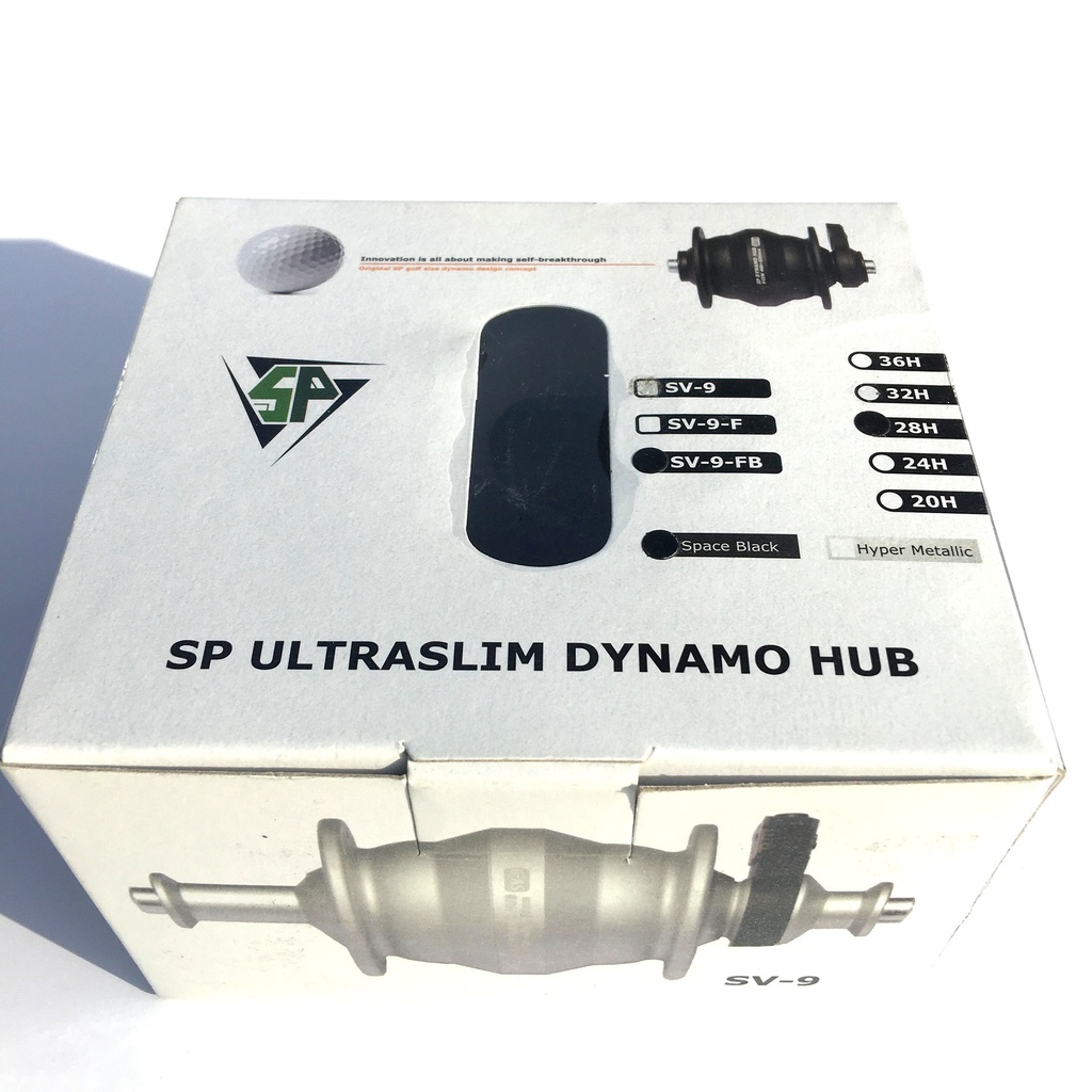 [HUSP978S] SP dynamo hub SV-9 - 28H for Brompton