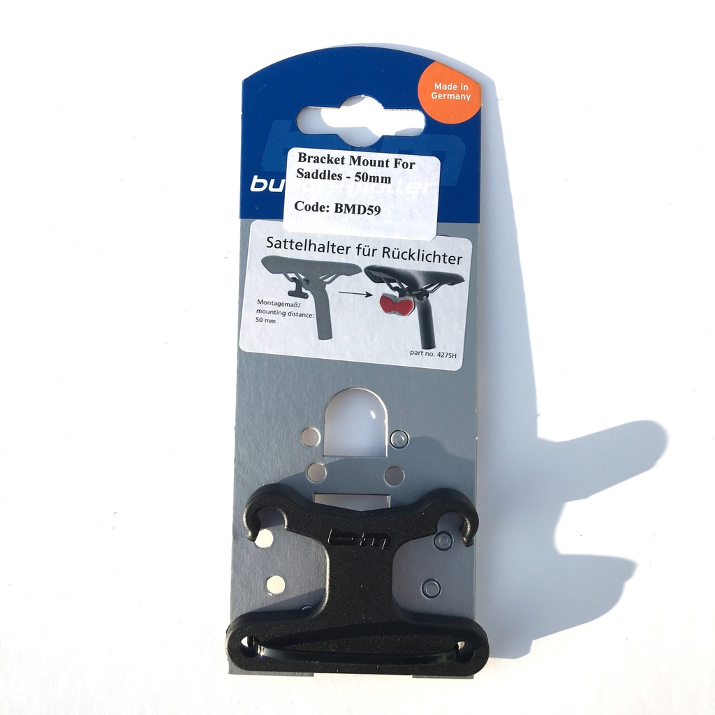 Busch and Muller bracket mount for saddles - 50mm