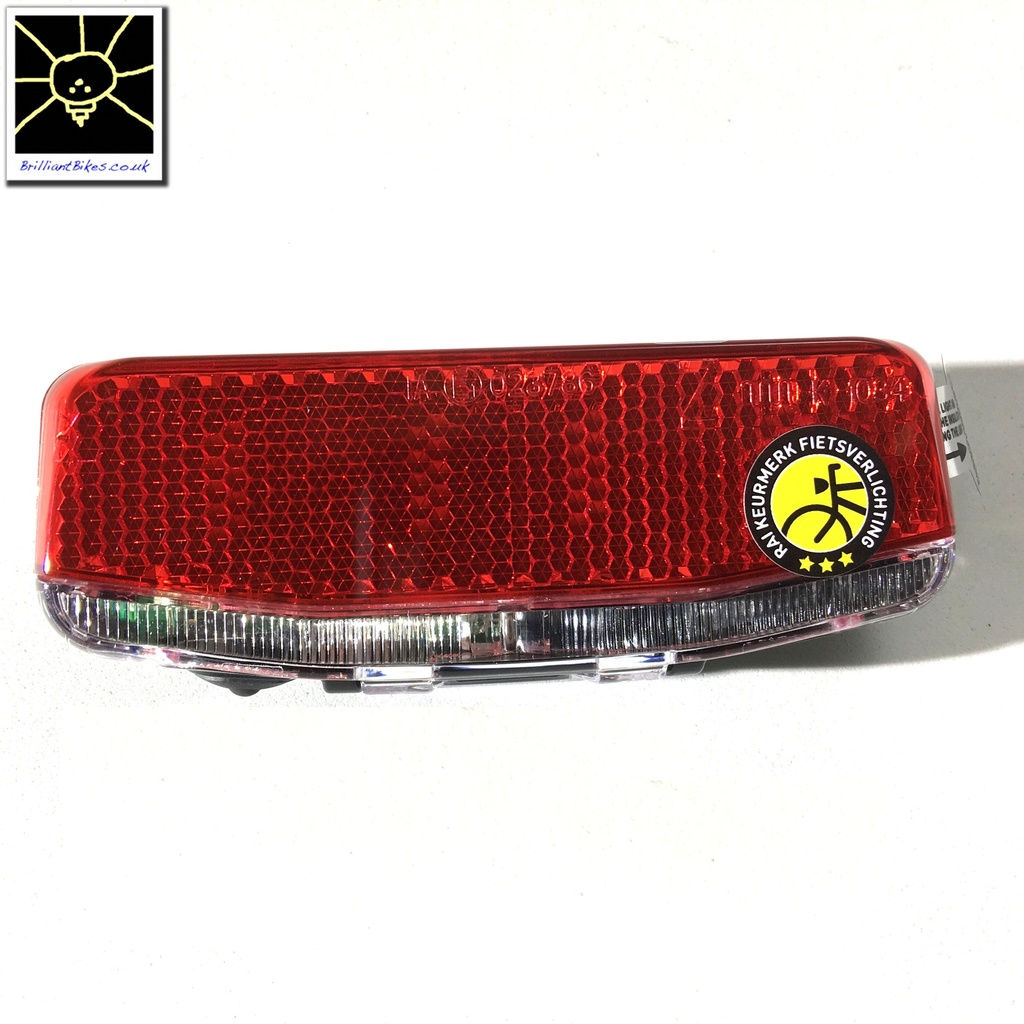 [QVBATRLAM-SOLO] Brompton Spanninga Solo battery powered LED rear light