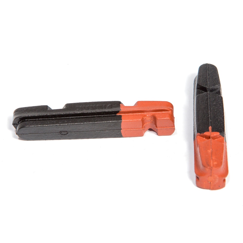 [ASH410D] Road brake pad inserts from Fibrax - dual compound