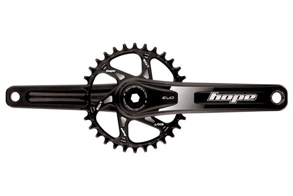 Hope EVO Crankset - Please select size and colour