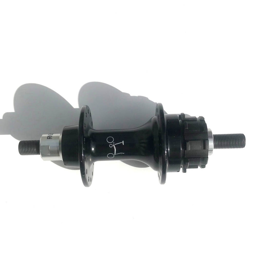 [QHUBR2-BK] Brompton rear hub, 28 hole BLACK