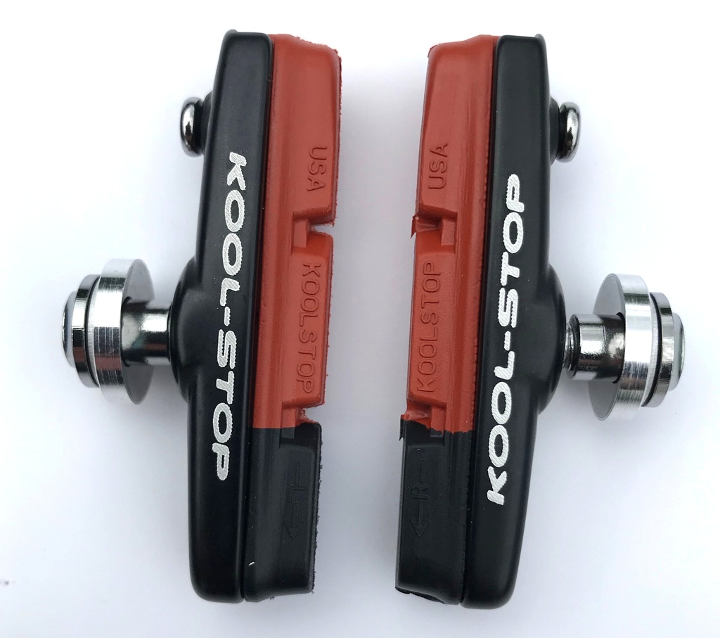 [KS-RHD2B] Dura2 dual compound brake pads and holders by Kool-Stop