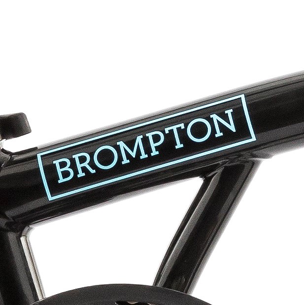 [QE-DECAL-BL] Brompton main frame decal BLUE - for Brompton Electric