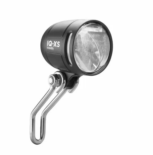 [167RTSNDI-01] Busch + Müller IQ-XS Friendly T Senso 80 Lux Black Front Dynamo Light
