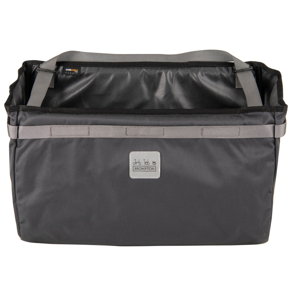 [QBORBSK-L-DG] Brompton Borough Basket Bag - Dark Grey