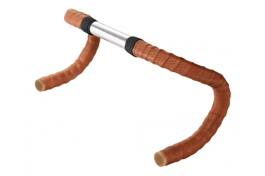 [BT02000A07203] Brooks leather handlebar tape - honey