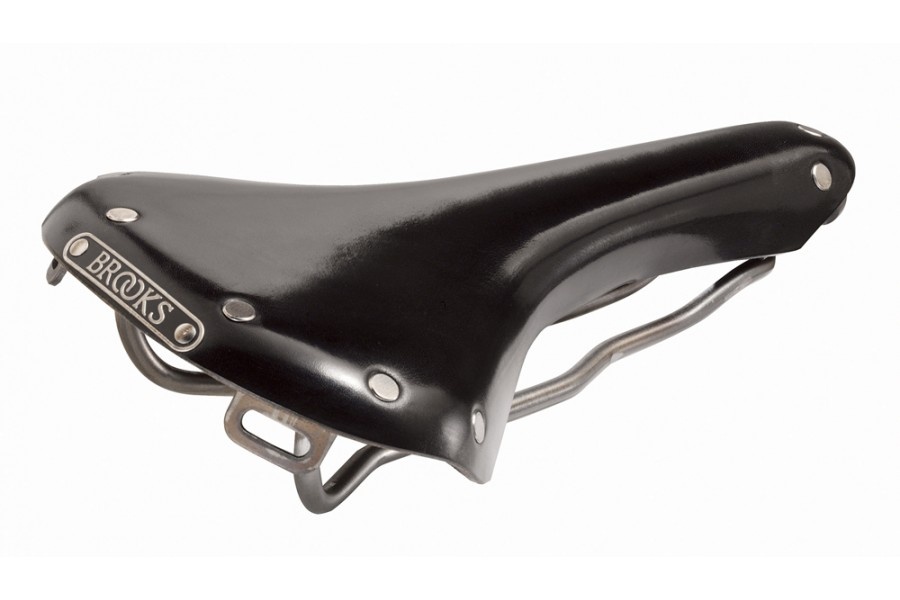 Brooks Swallow Titanium Men's Saddle - Black