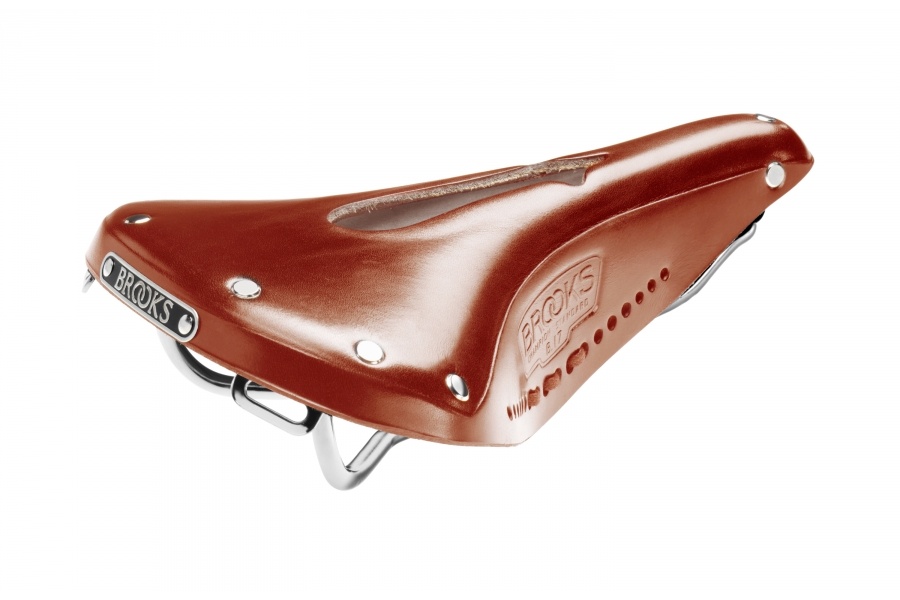 [B211IL A17203] Brooks B17 Carved Saddle - Honey