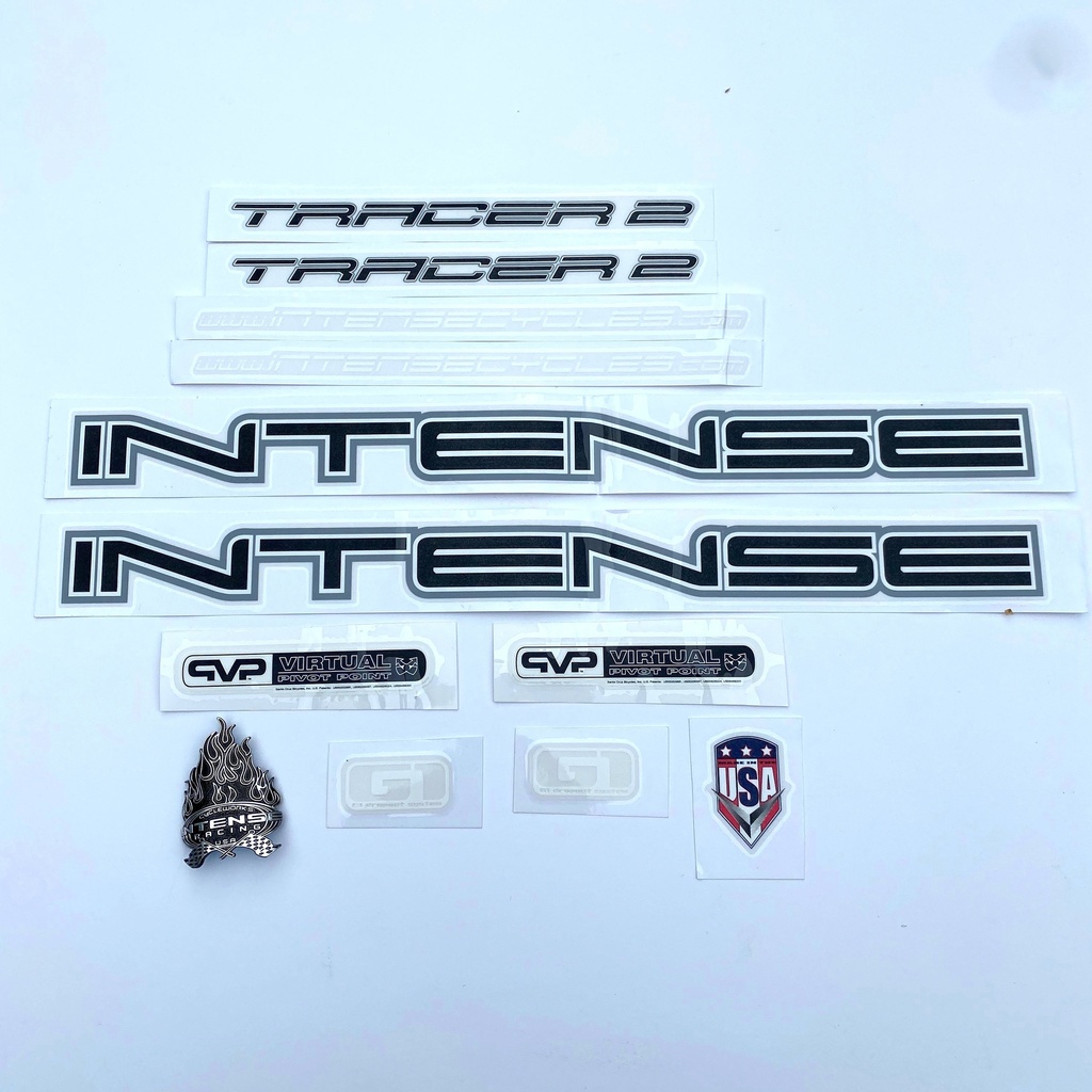 Intense Tracer 2 replacement white decals