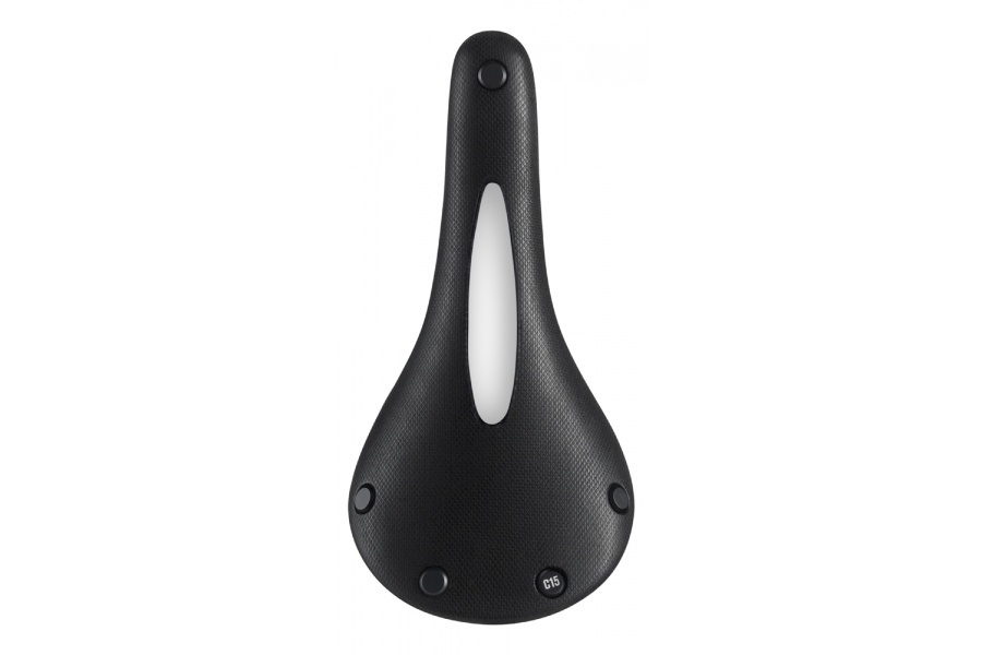 [C205C A06300] Brooks C15 Carved All-Weather Cambium Saddle - Black