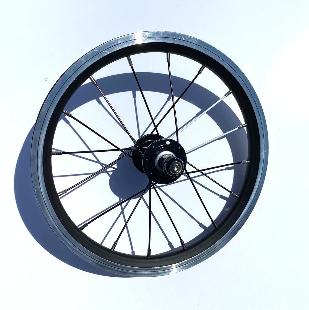 [L-AC-FW-FP-14-WHT-1] Frog 14inch First Pedal replacement Front Wheel for Frog 40 - USA