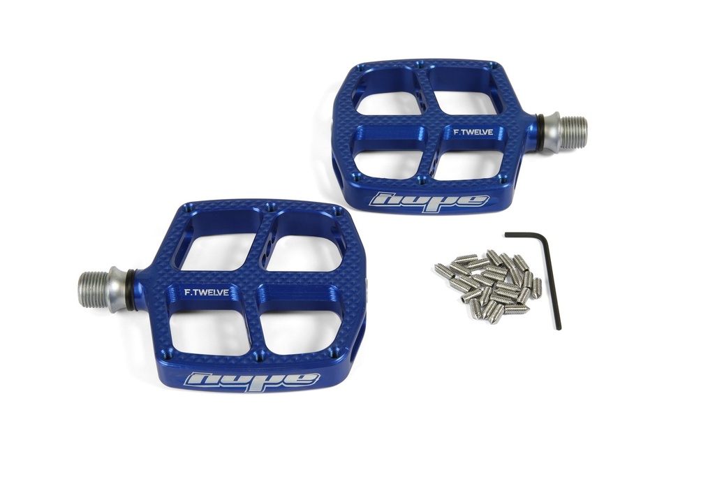 [PDKF12B] Hope F12 pedals - for kids - blue