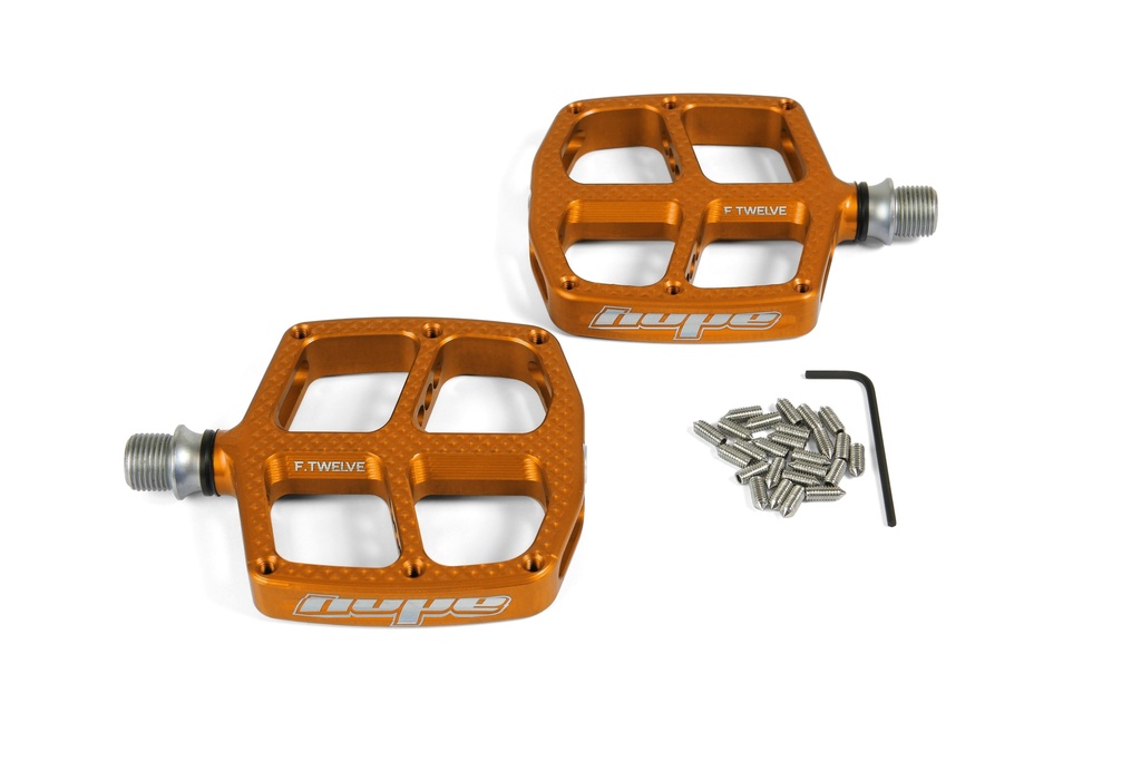 Hope F12 pedals - for kids - orange