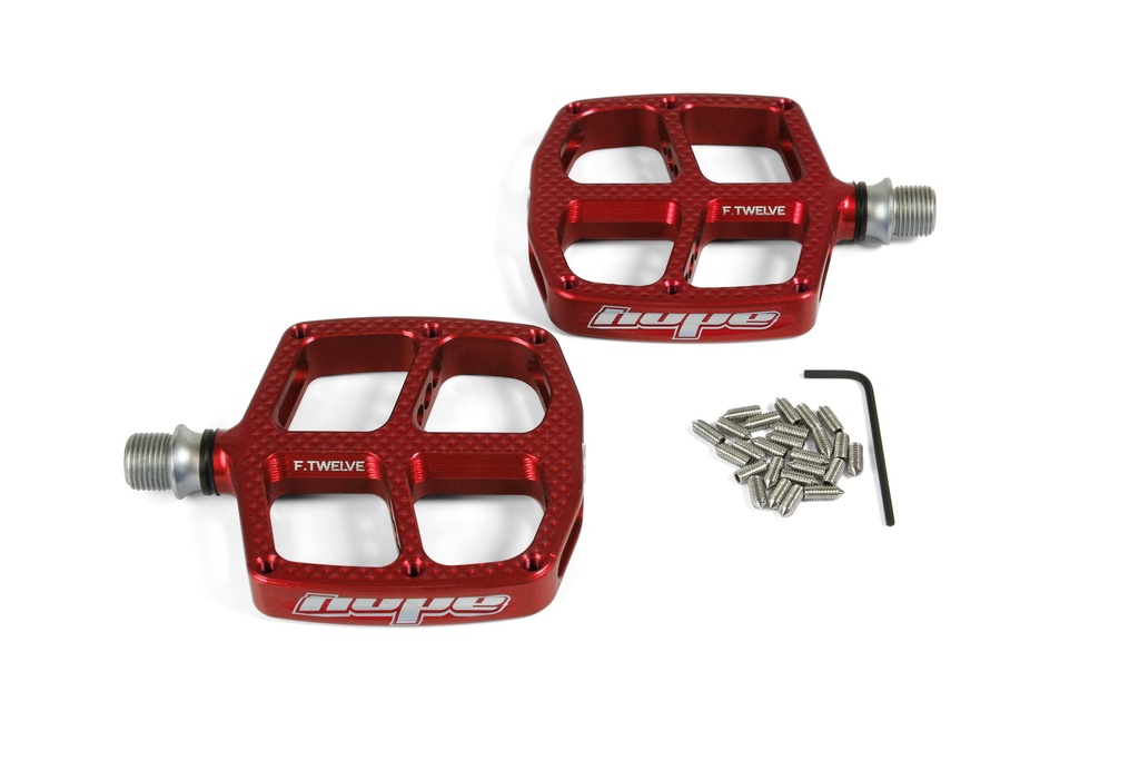 [PDKF12R] Hope F12 pedals - for kids - red