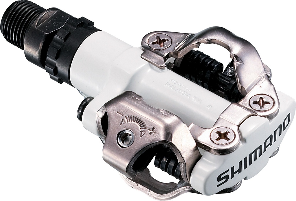 [PD-M520-WH] Shimano PD-M520 MTB SPD pedals - two sided mechanism, white