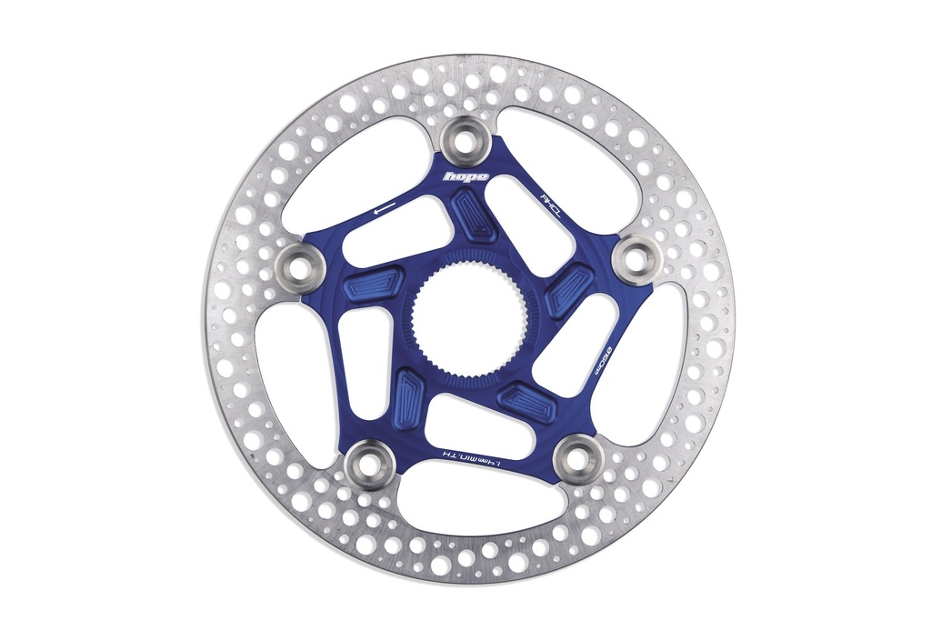 [HBSP394160CLB] Hope RX centre lock disc - 160mm - blue