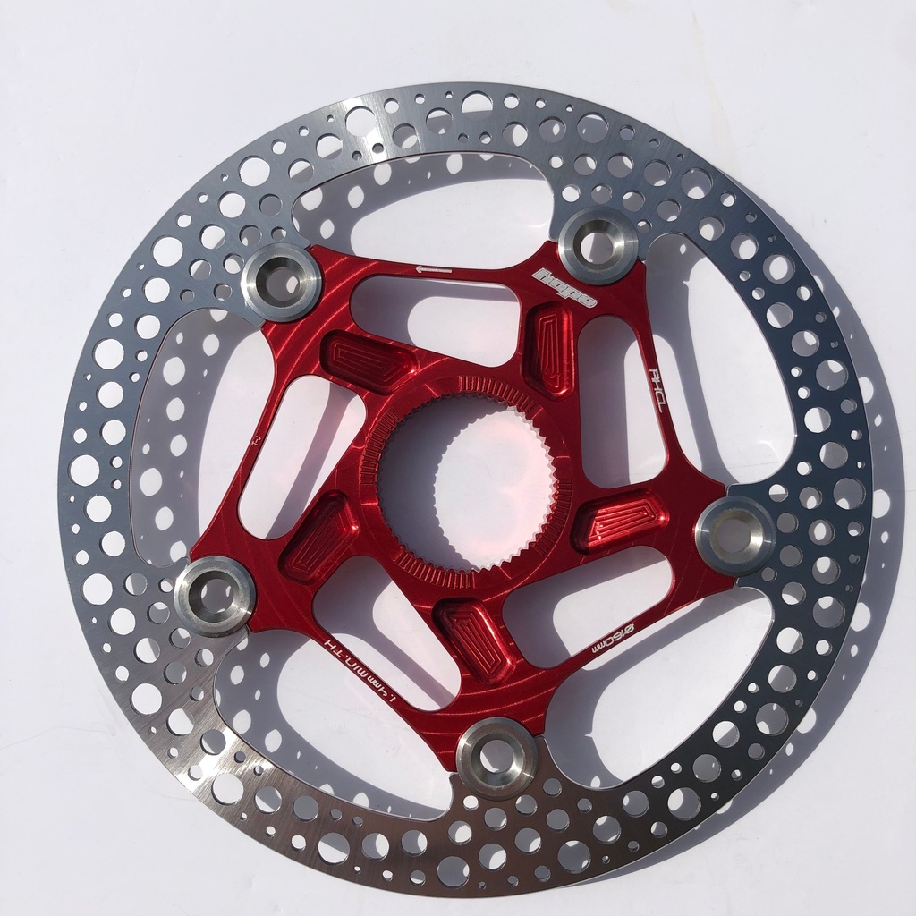[HBSP394160CLR] Hope RX centre lock disc - 160mm - red
